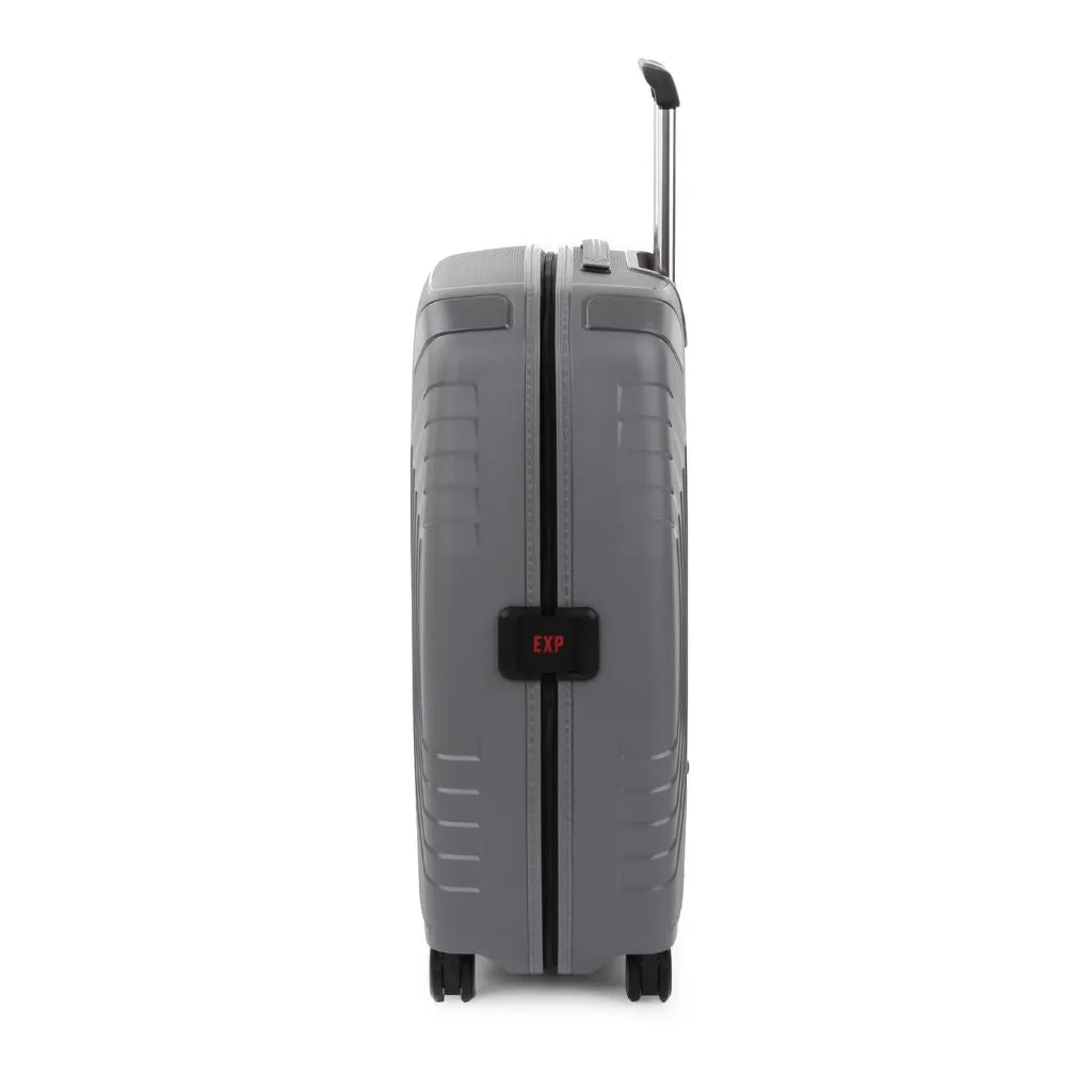 Roncato Ypsilon Medium 69cm Hardsided Exp Spinner Suitcase Grey