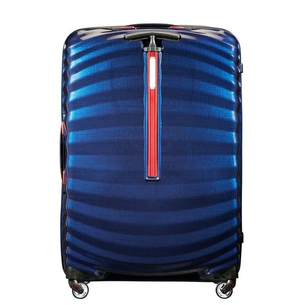 Samsonite Lite-Shock Sport Large 81cm Hardsided Suitcase - Nautical Blue/Red