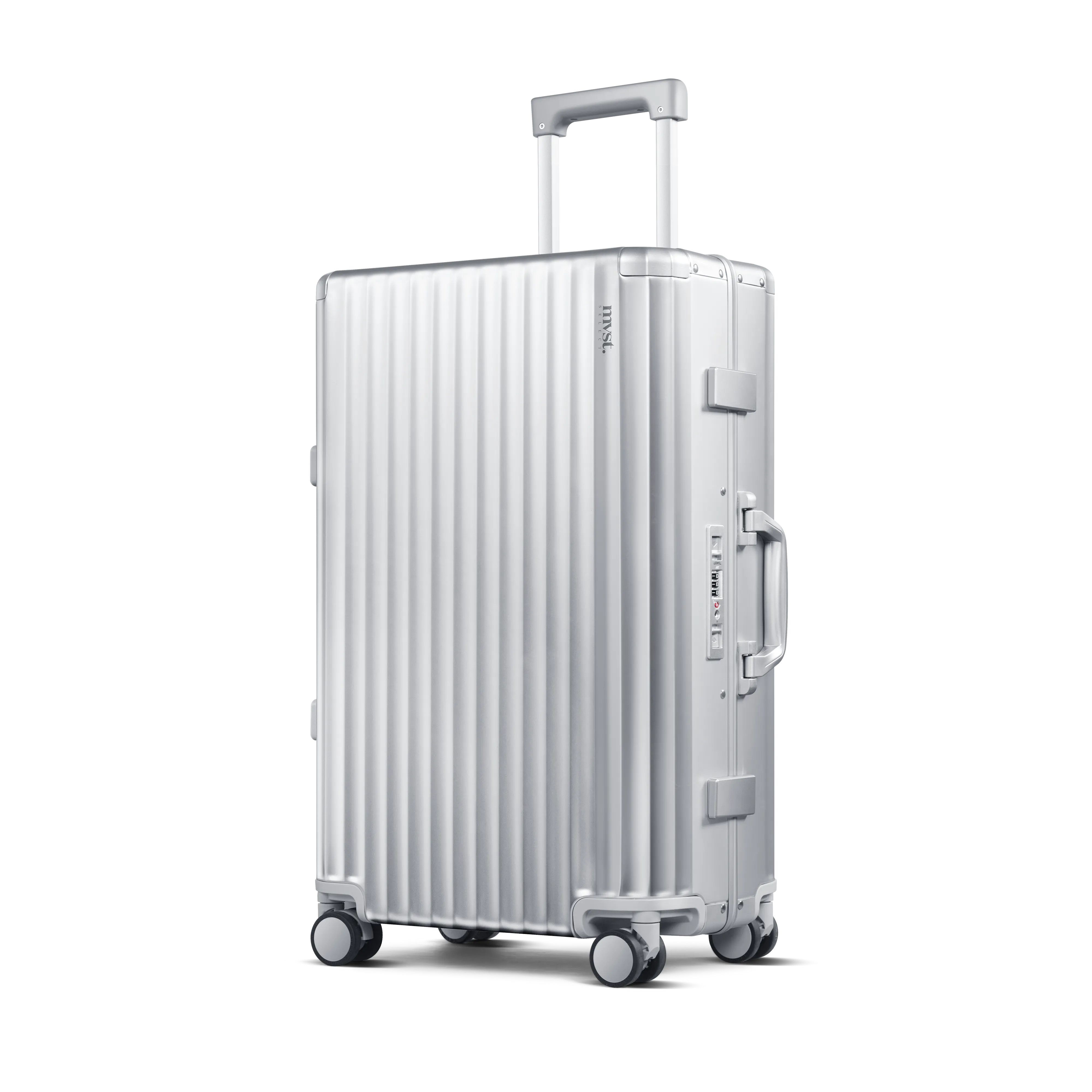 SPACE Aluminum Suitcase Silver