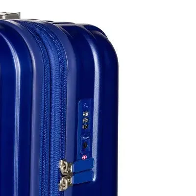 SWISSGEAR Ridge Hardside Large Checked Suitcase - Sodalite Blue