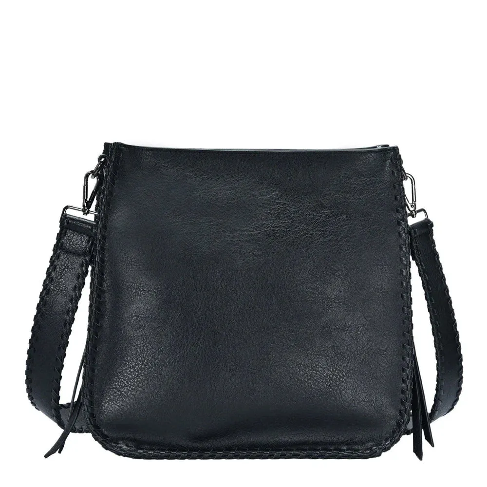 Whipstitch Crossbody Bag