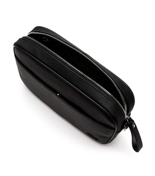 Women's Daily Lifestyle Zip Crossover Bag Noir